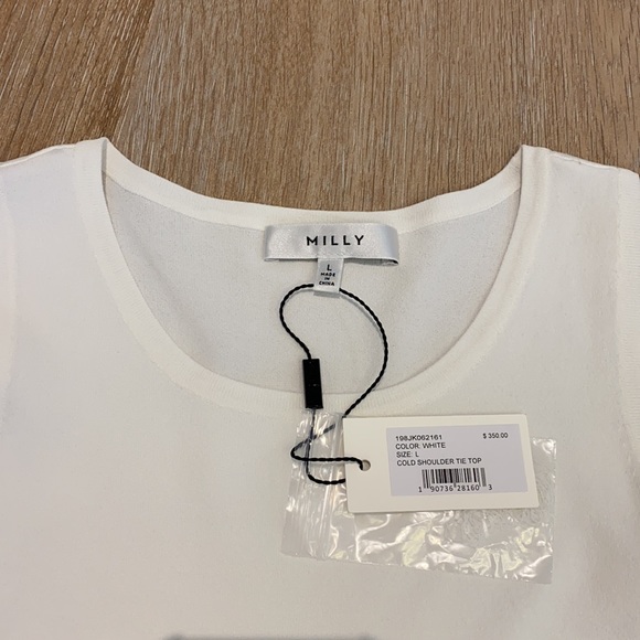 Milly cold shoulder tie top - Picture 3 of 3